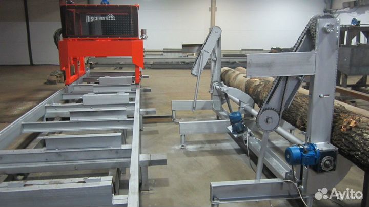 Угловая двухдисковая пилорама Discovery Next