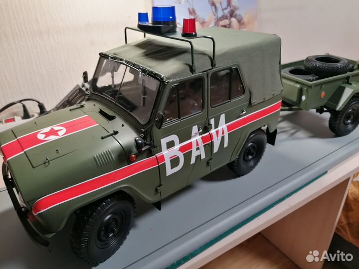 Модель УАЗ 469.DeAgostiny. 1:8