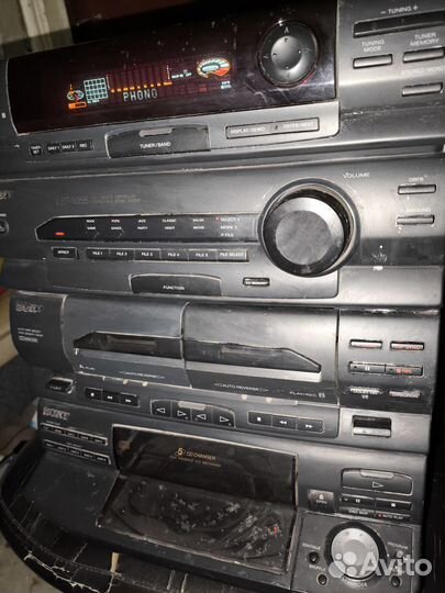 Музыкальный центр sony HCD-N355