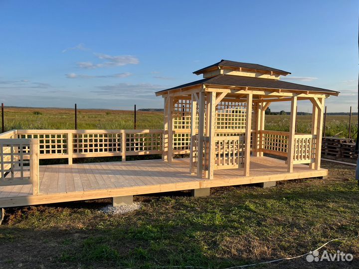 Беседка под ключ