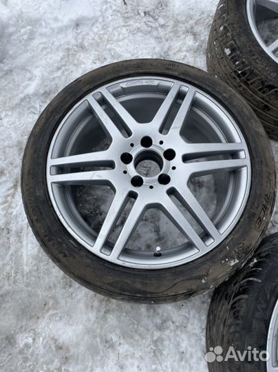Колеса комплект мерседес W212 212 AMG разноширокие