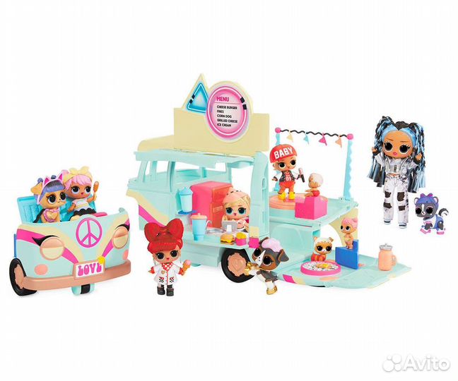 Кемпер лол 5-в-1 с мебелью LOL Surprise