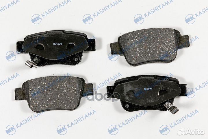 D2239MH колодки дисковые задние\ Toyota Avensis
