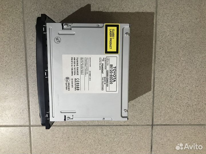 Магнитола Заводская 2DIN Toyota Land Cruiser 150