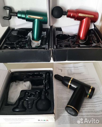 Перкуссионный массажер беспроводной