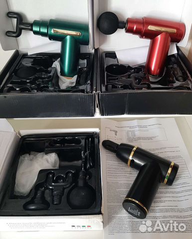 Перкуссионный массажер беспроводной