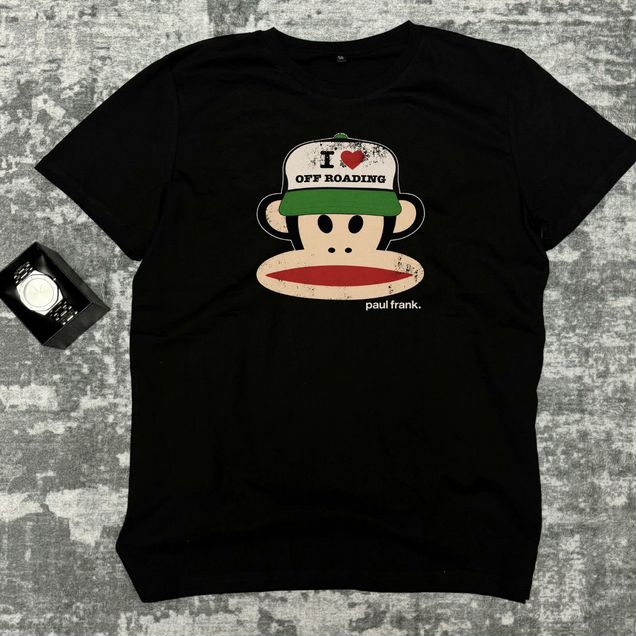 Футболка Paul Frank love off roading black