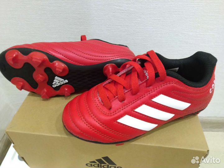 Футбольные бутсы adidas copa размер 28