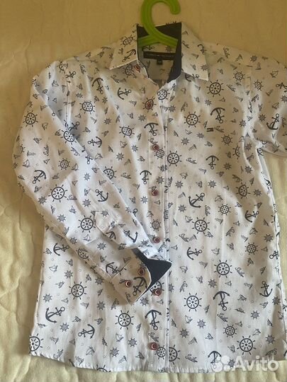 Рубашка для мальчика 128 134