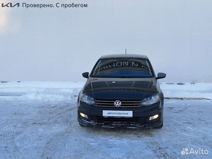 Volkswagen Polo 1.6 AT, 2016, 101 501 км