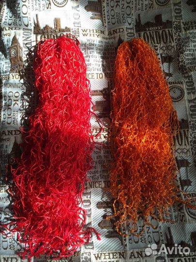 Оранжевые и красные зизи