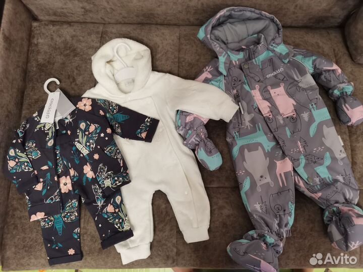 Комбинезон для девочки 68