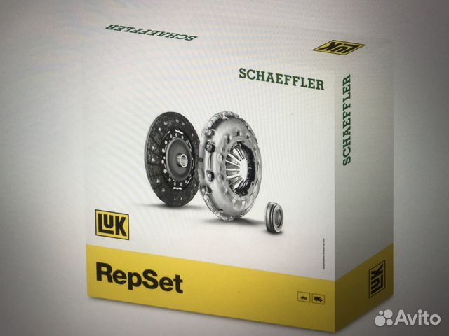 Комплект сцепления Toyota Auris Corolla Yaris 1,4D