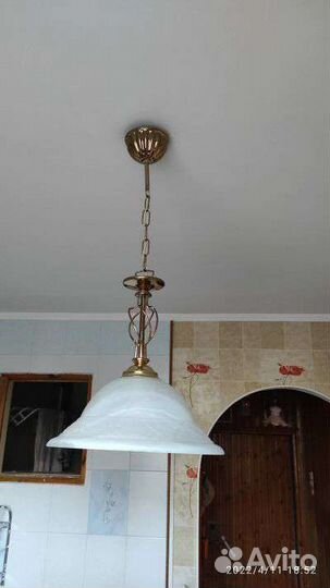 Люстра подвесная бу