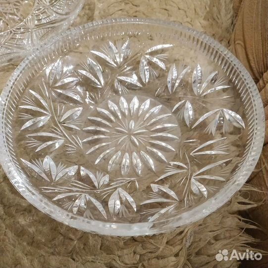 Вазы стекло старинные СССР