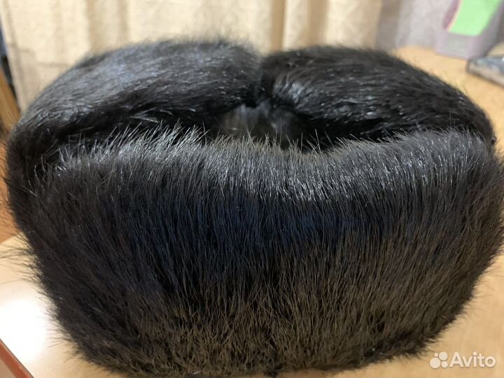 Мужская шапка нутрия