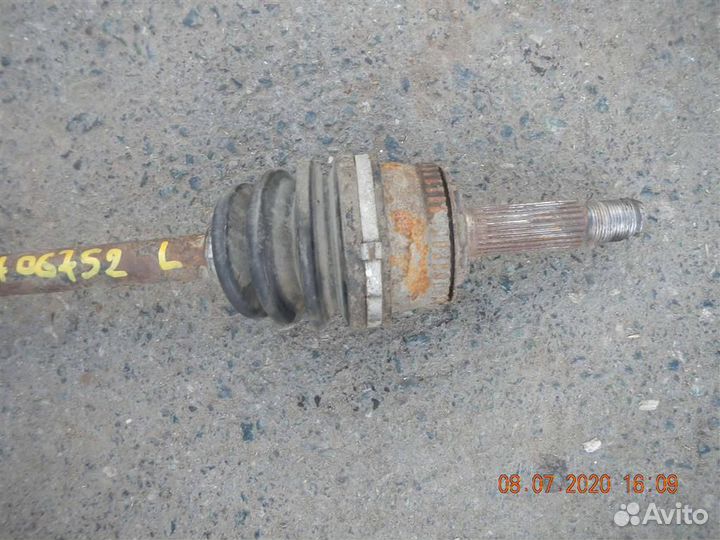 Полуось передняя левая Hyundai Accent II (+тагаз)