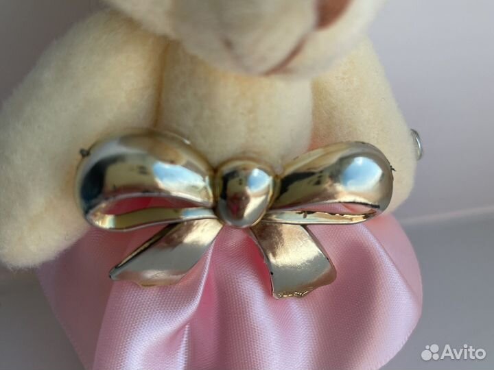 Мягкие игрушки влюбленные мишки жених и невеста