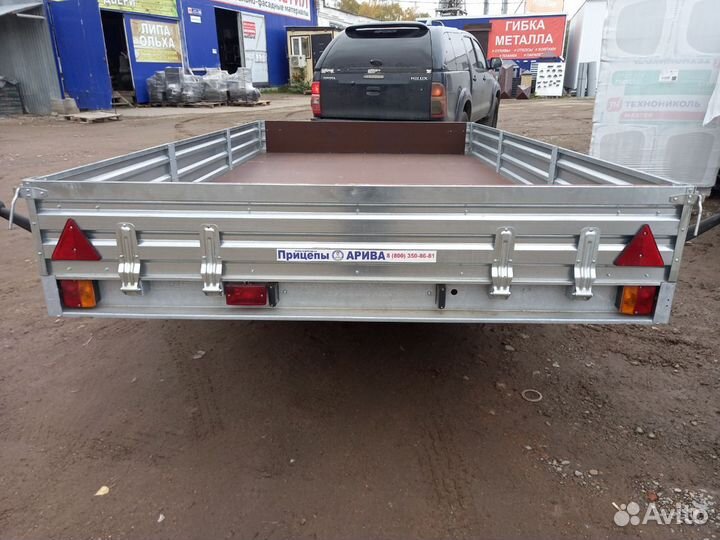 Прицеп легковой 817718.022 с опорным колесом