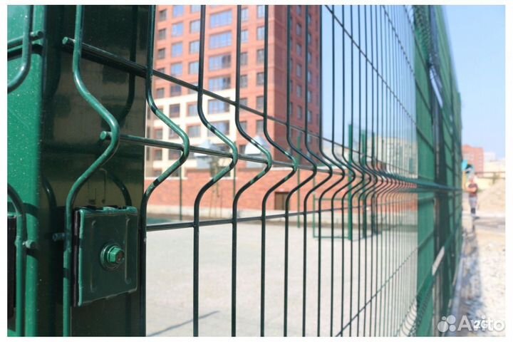 Забор 3D сетки /панельное ограждение 2D/ Сетка 3Д