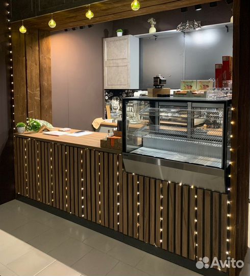 Барная стойка для кофейни Канаро на заказ