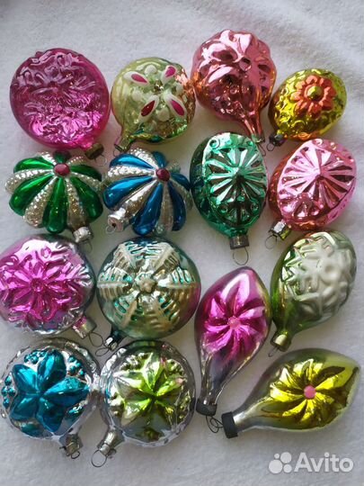 Ёлочные игрушки СССР