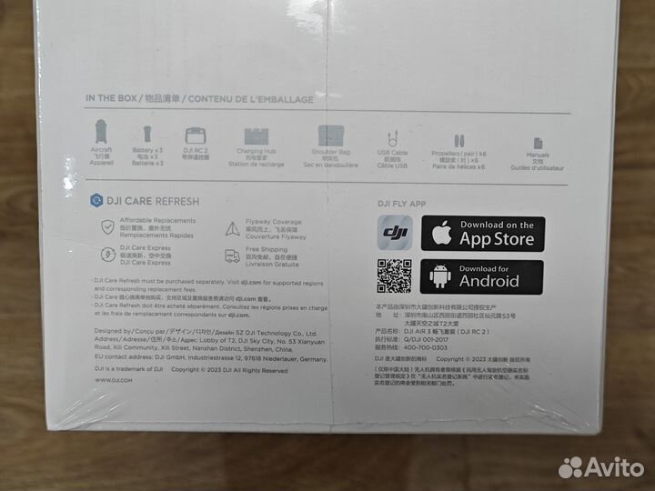 DJI Air 3 Fly More Combo (DJI RC 2) новый