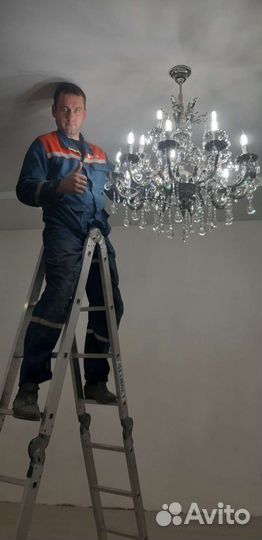 Электрик, электромонтаж, мастер на час