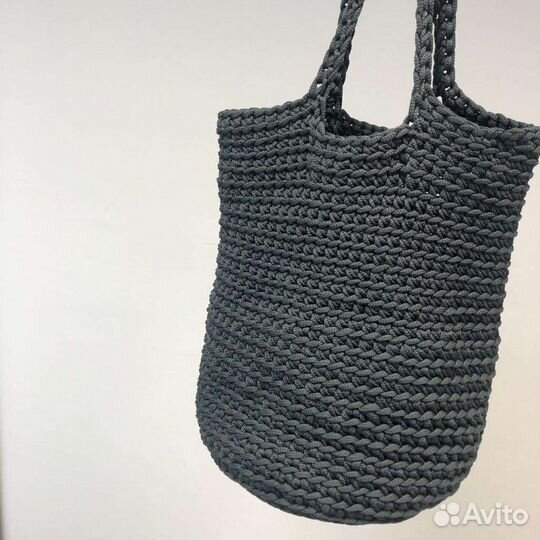 Сумка shoper вязаная