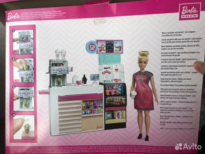 Игровой набор Barbie кафе-мороженое