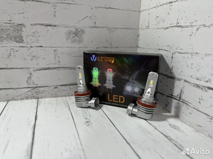 Светодиодные лампы LightWay Short H11