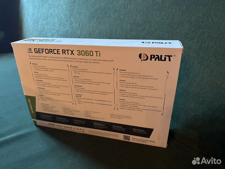 Лучшая игровая видеокарта geforce RTX 3060ti