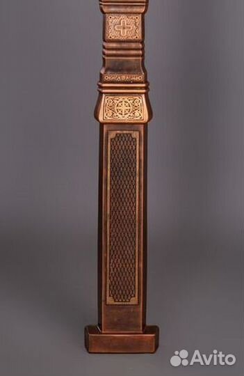 Крест надгробный литой