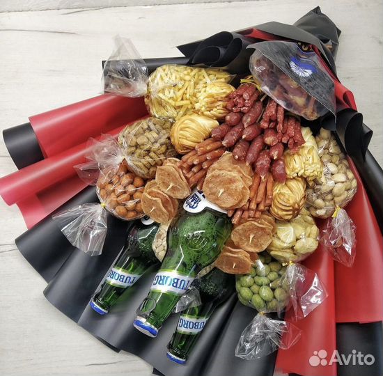 Съедобные букеты на заказ