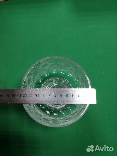 Конфетница хрусталь СССР