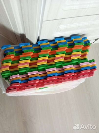 Детский коврик для ползания 18 шт