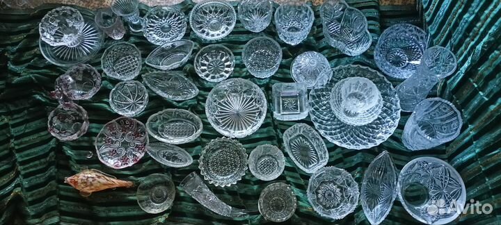 Вазы хрустальные