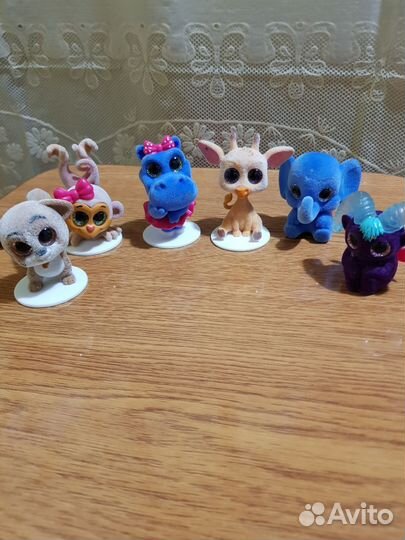 Фигурки игрушки. Милые зверушки 6шт