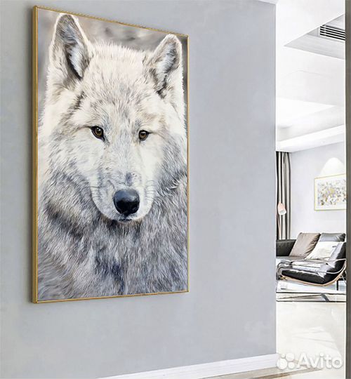 Картина маслом Эти глаза напротив