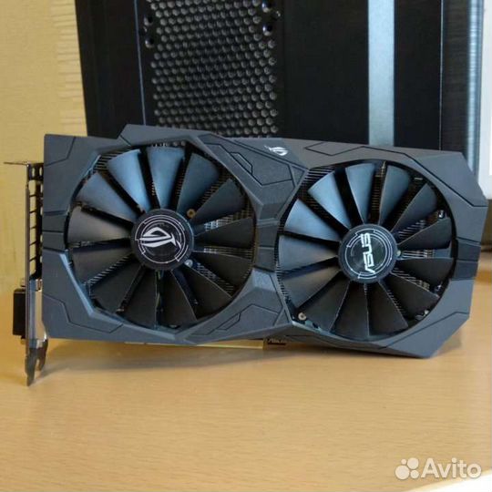 Видеокарта gtx 1050 ti 4gb asus strix