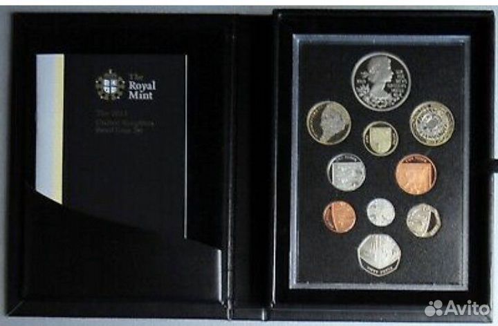 Набор монет Великобритании 2012 пруф