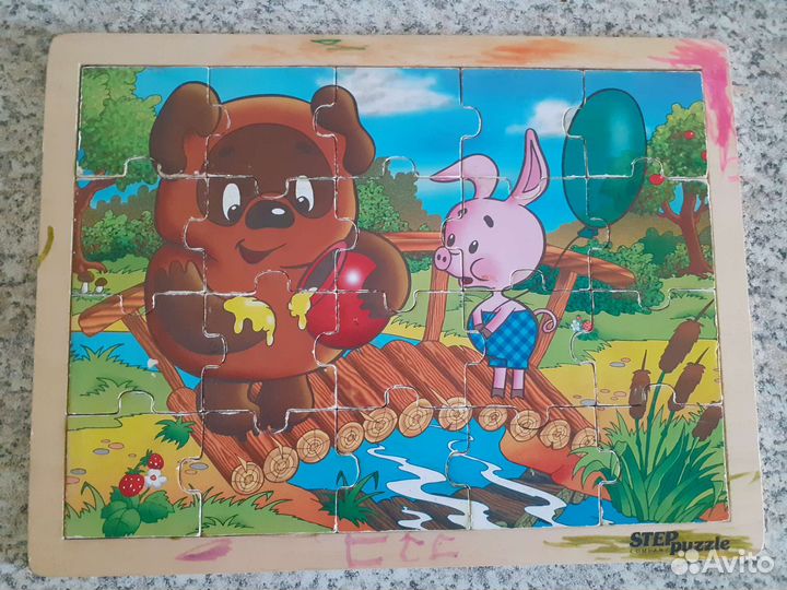 Деревянные пазлы