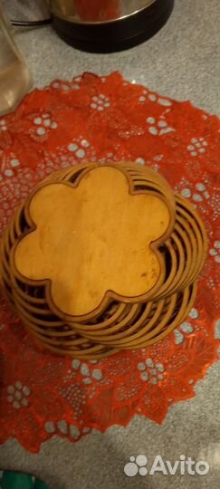 Шкатулка деревянная СССР