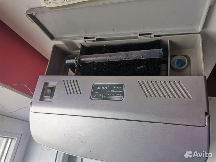 Аквариум jebo R331 - 20л 31,5*23,5*37см 1*8Вт