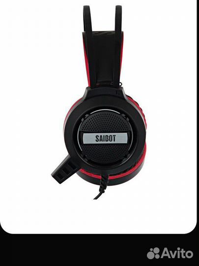 Игровые наушники с микрофоном. saibot