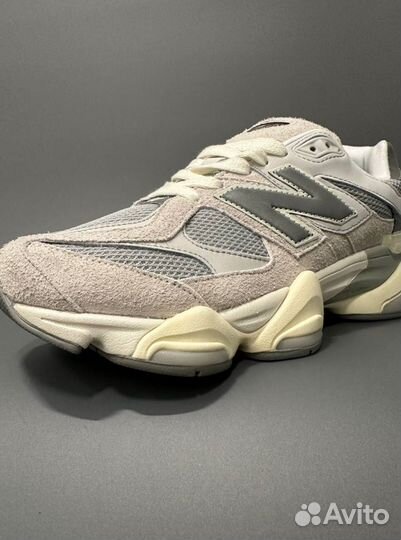 Кроссовки New Balance 9060, Gray Beige Люкс