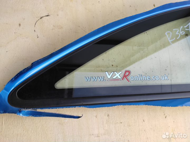 Стекло заднее правое глухое на Opel Corsa D 3Д