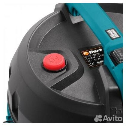 Строительный пылесос Bort BSS-1525 Black