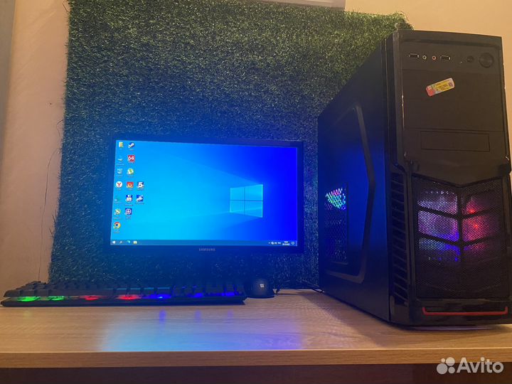 Игровой Компьютер I5/RX470.Полный Комплект