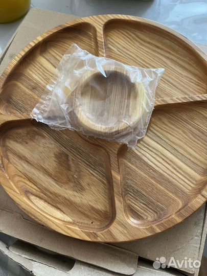 Менажница деревянная